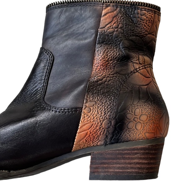 EUC Spring Step L’Artiste Leather Erminia Ankle Boots Size 6.5 - 7 - Picture 6 of 10